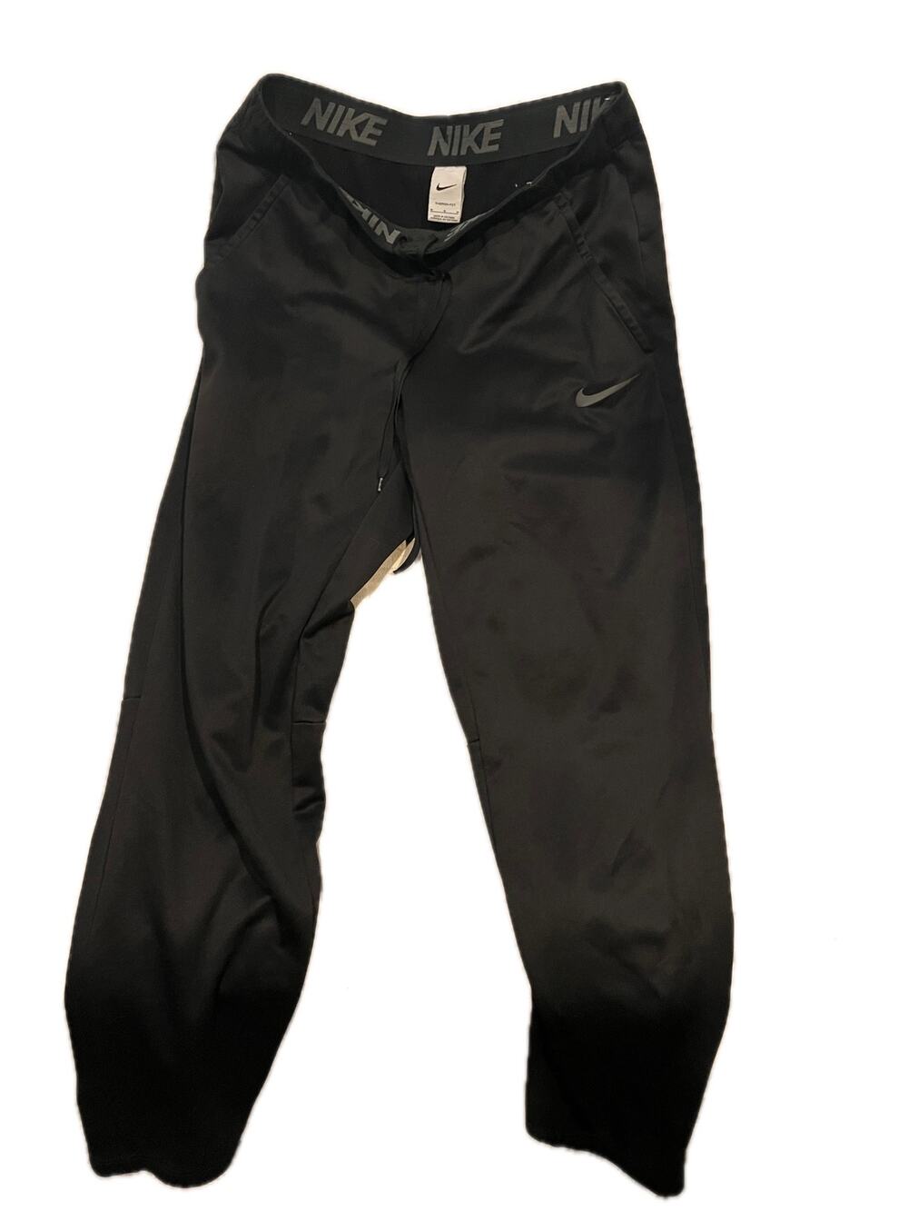 Nike Black Therma Fit  Sweatpants Joggers Mens Med